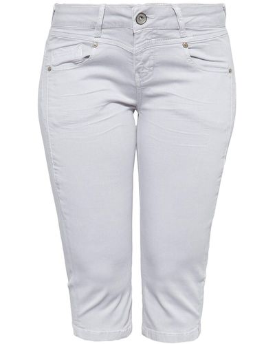 ATT Jeans Caprihose Zoe im 5-Pocket Design - Weiß