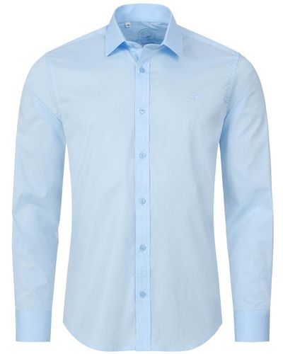 Indumentum Businesshemd Hemd Slim Fit H-272 - Blau