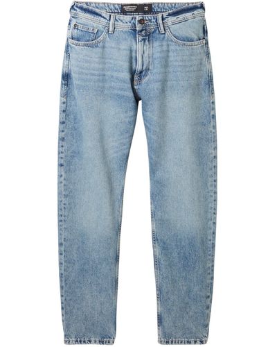 Tom Tailor 5-Pocket- Jeans Lange Hose (1-tlg) - Blau