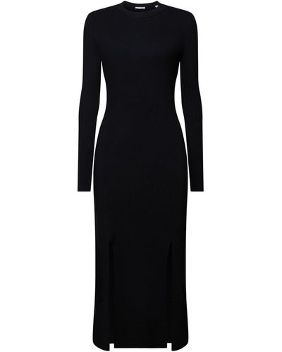 esprit rippstrick kleid