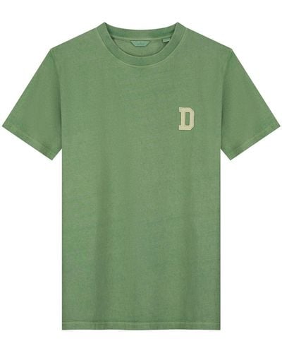 Dstrezzed T- - Kurzarmshirt - Basic Shirt - Ty Tee - Grün