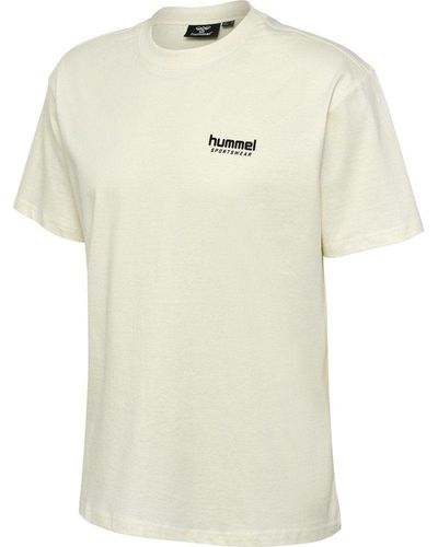 Hummel Hmllgc Alex Boxy T-Shirt - Natur