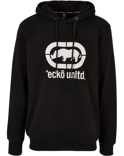 Ecko' Unltd . Sweatshirt Base Hoody (1-tlg) - Schwarz