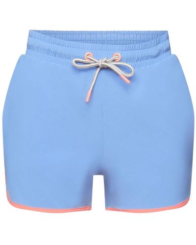 Esprit Sports Shorts woven (1-tlg) - Blau