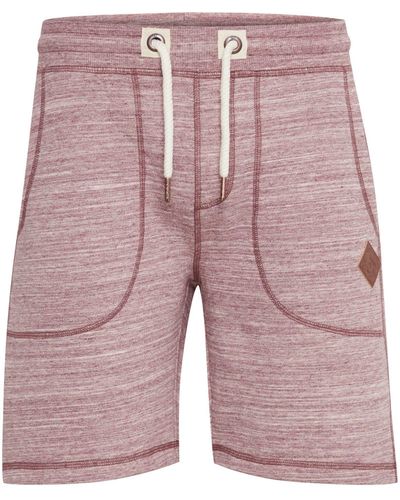 Solid Sweatshorts SDAris kurze Hose mit Kontrastkordeln - Pink