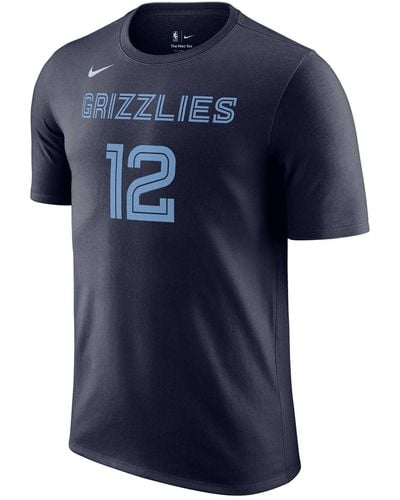 Nike T-Shirt NBA JAMEL MORANT MEMPHIS GRIZZLIES (1-tlg) - Blau