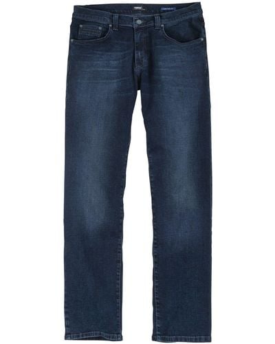 Pionier Pioneer XXL Stretch-Jeans Rando dark blue used buffies - Blau