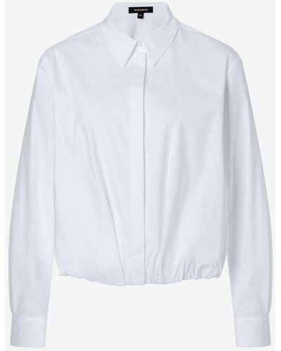 MORE&MORE &MORE Blusenshirt Sportive Shirt Blouse - Weiß