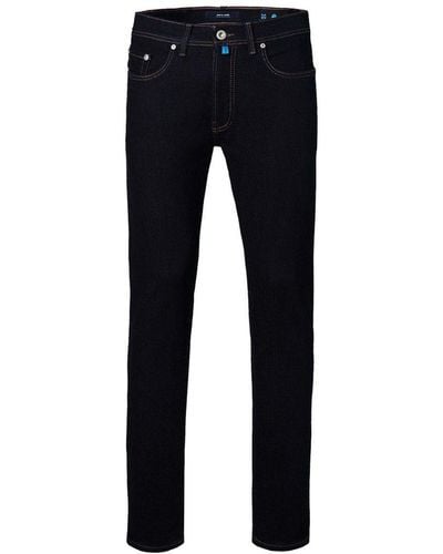 Pierre Cardin 5-Pocket-Jeans , Lyon Tapered Future Flex 3451-8007 - Blau