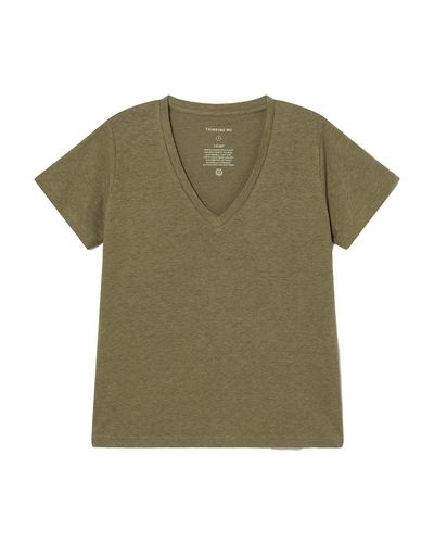 Thinking Mu T-Shirt Clavel - Grün