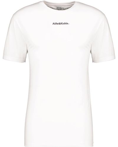 Alife & Kickin Kurzarmshirt - Weiß