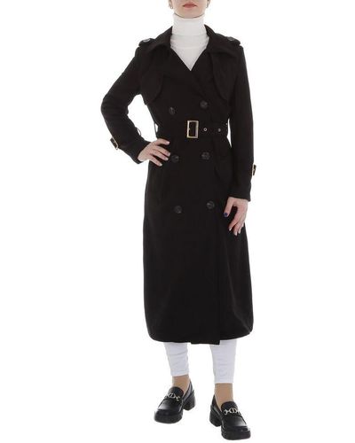 Ital-Design Elegant (86099061) Trenchcoat in Schwarz