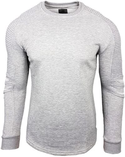 Rusty Neal Sweatshirt mit stylischen Details - Grau