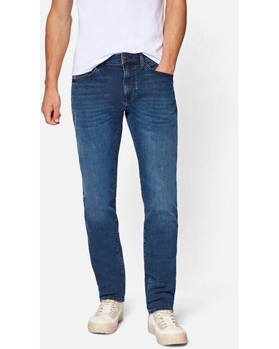 Mavi Slim Fit Denim Jeans Hose YVES 4176 in Dunkelblau