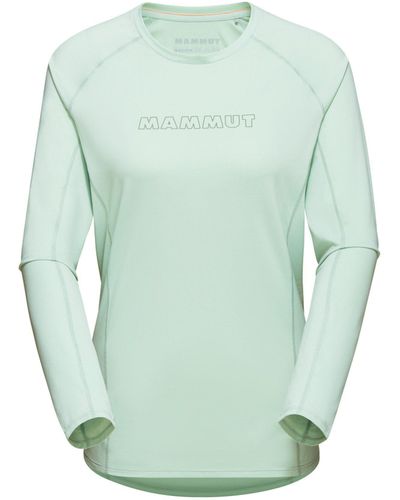 Mammut Selun FL Longsleeve Women Logo Funktionsshirt - Grün