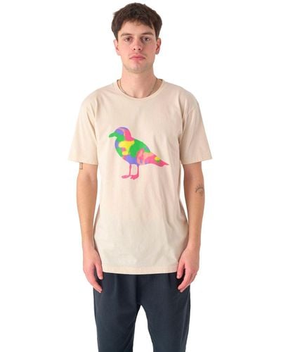 CLEPTOMANICX T-Shirt Spray Gull - Rot
