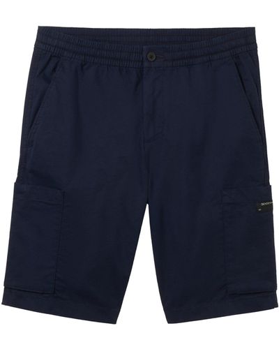 Tom Tailor Bermudas regular cargo shorts - Blau