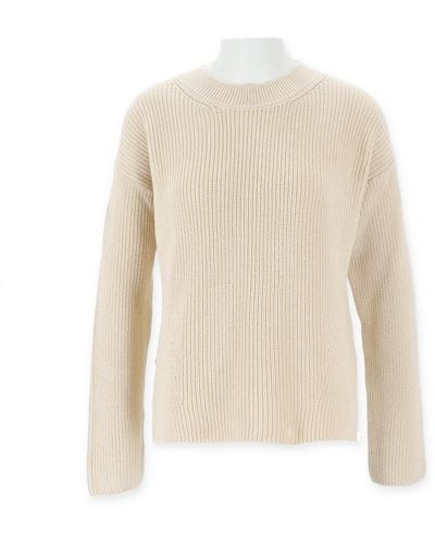 halsüberkopf Accessoires Sweatshirt Pullover Seitenschli - Weiß