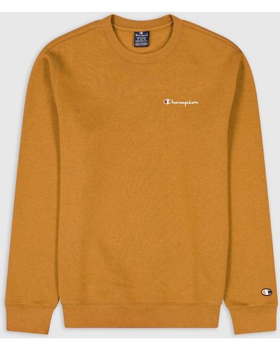 Champion Crewneck Sweatshirt - Orange