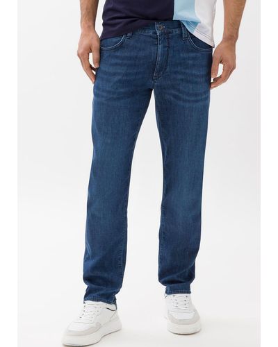 Brax 5-Pocket-Jeans Cadiz Ultralight Stretch Denim - Blau