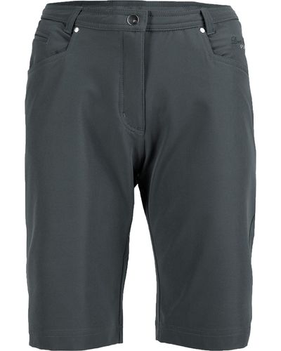 DEPROC Active Bermudas KENORA URBAN CS Short & kurze Hose mit elastischem Bund - Grau