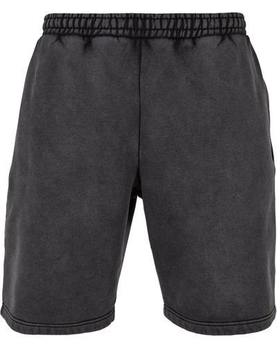 Urban Classics Sweatshorts Heavy Stone Washed Sweat Shorts (1-tlg) - Grau