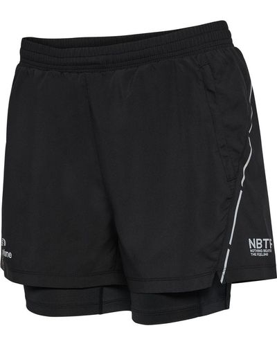 Newline Nwlfast 2In1 Zip Pocket Shorts W - Schwarz