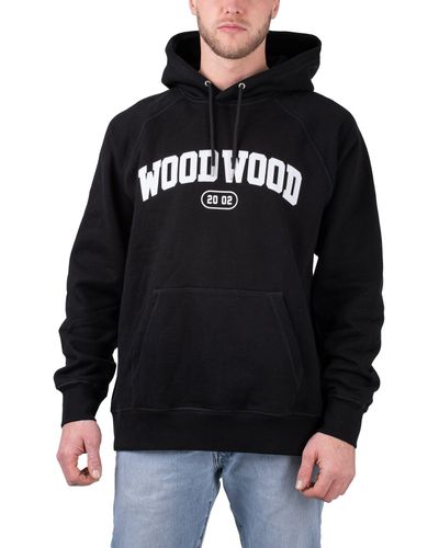 WOOD WOOD Wood Fred Ivy Hoodie - Schwarz