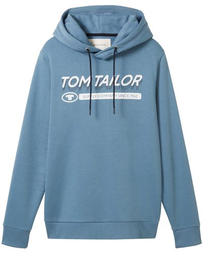 Tom Tailor Sweatshirt (1-tlg) - Blau