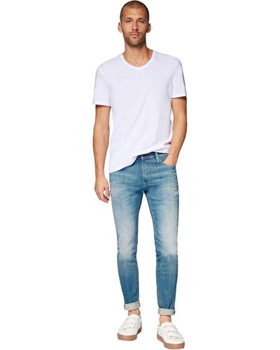 Mavi Skinny-fit-Jeans James mit Stretch - Blau