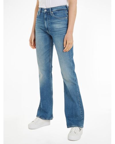 Calvin Klein Calvin Klein Bootcut-Jeans im 5-Pocket-Style - Blau