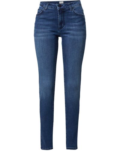 Mustang Skinny-fit-Jeans Shelby (1-tlg) Plain/ohne Details - Blau