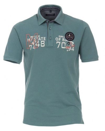Venti Shirt türkis regular fit (1-tlg) - Blau