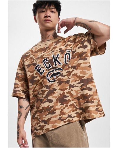 Ecko' Unltd T-Shirt BBall - Braun
