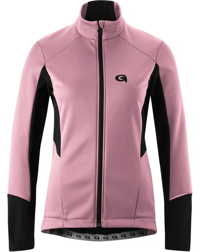 Gonso Fahrradjacke FURIANI Softshell-Jacke, Windjacke atmungsaktiv und wasserabweisend - Pink
