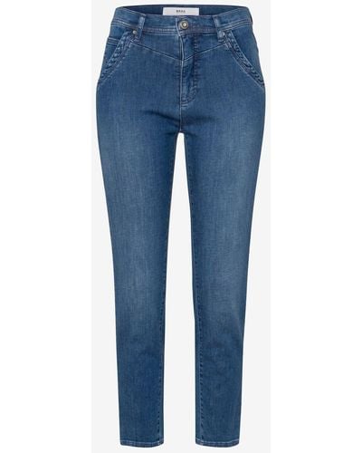 Brax Regular-fit-Jeans STYLE.MARY S, USED SUMMER BLUE - Blau