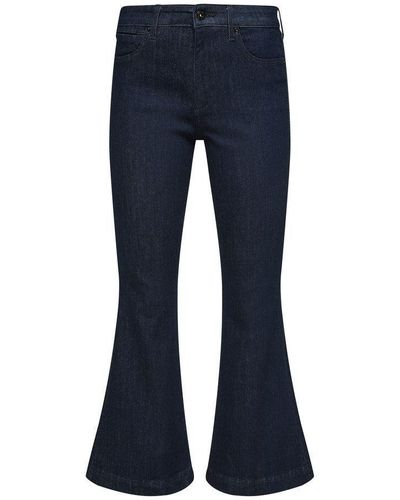 Goldgarn 5-Pocket-Jeans - Blau