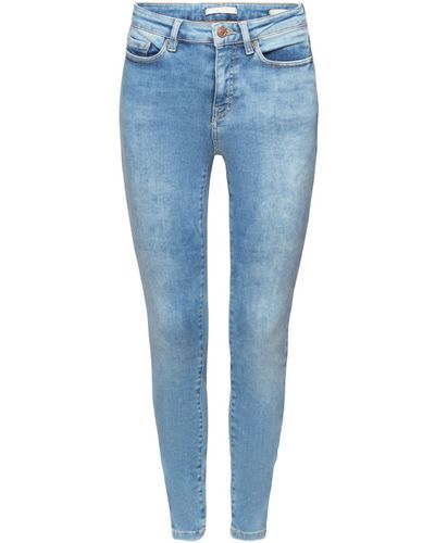 Edc By Esprit Stretch-Jeans mit Skinny-Fit - Blau