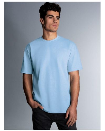 Trigema -Shirt in Piqué-Qualität (1-tlg) - Blau