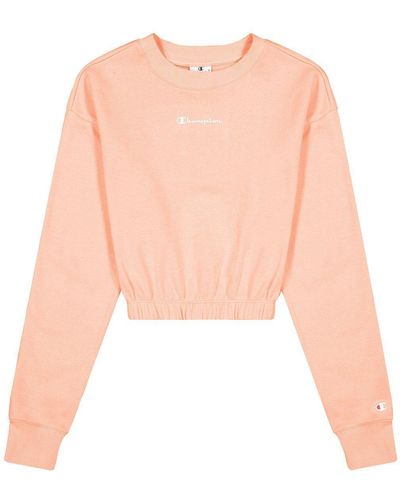 Champion Sweater Crew-Neck 115210 PS012 PHP Apricot - Pink
