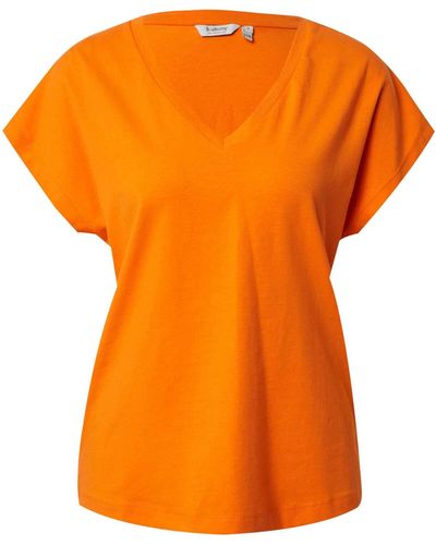B.Young T-Shirt PANDINNA (1-tlg) Plain/ohne Details - Orange