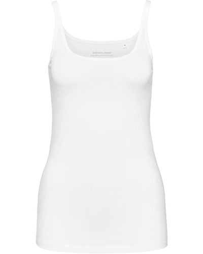 Opus Kurzarmshirt Shirt Ina - Weiß