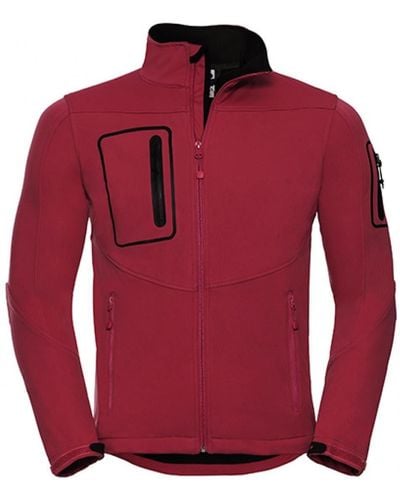 Russell Softshelljacke Sports Shell 5000 Jacket - Rot
