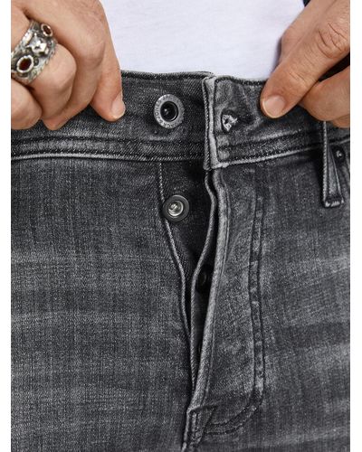 Jack & Jones Regular-fit-Jeans JJILIAM JJSEAL JOS 551 50SPS - Grau