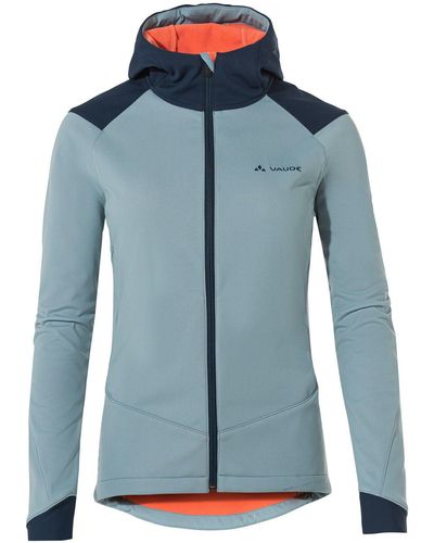 Vaude Outdoorjacke Women's Qimsa Softshell Jacket (1-St) Klimaneutral kompensiert - Blau