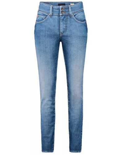Salsa Jeans Stretch- JEANS SECRET PUSH IN SKINNY CAPRI blue 122653.8502 - Blau
