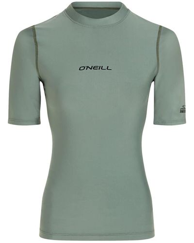 O'neill Sportswear Kurzarmshirt Oneill W Essentials Bidart Skin S/slv - Grün