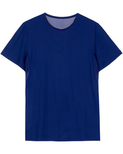 Hom T-Shirt Crew Neck 'Sport Air' (1-tlg) - Blau