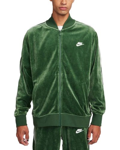 Nike Sweatjacke Sportswear Club Track Jacket - Grün