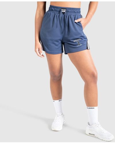 Smilodox Shorts Triple Thrive - Blau
